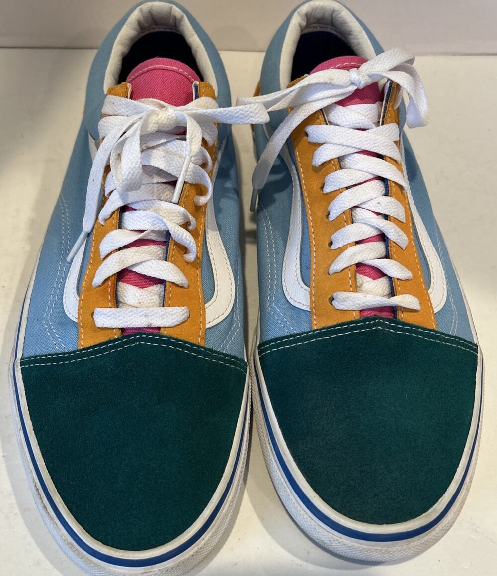 VANS Old Skool Colorblock Multi/Bright Men's Sneakers VN0A38G1T0B- 11.5
